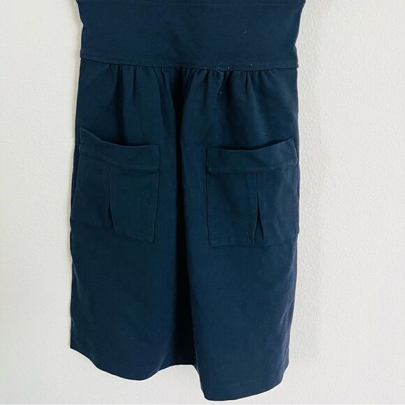 Diane von Furstenberg Women's Navy Blue Sleeveless Mini Dress Size 0 - Picture 4 of 5